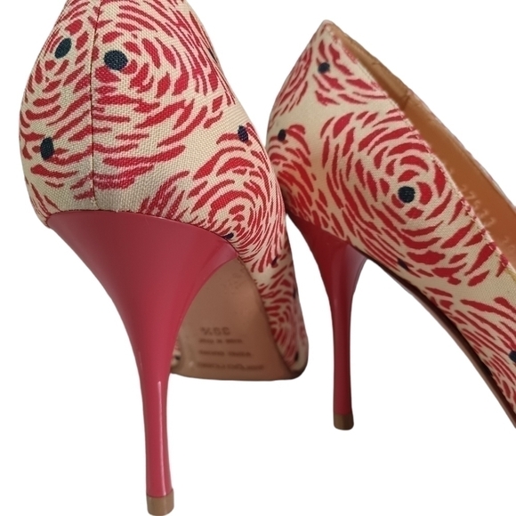 Sergio ROSSI floral fabric heels - Picture 6 of 10